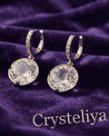 Elegant Crystal Drop Earrings