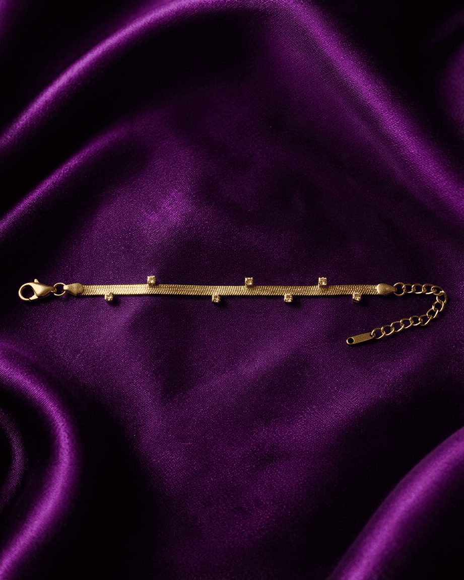 Serpent Charm Bracelet