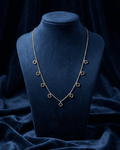 old Open Clover Charm Necklace