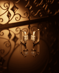Nova Square Hoop Earrings