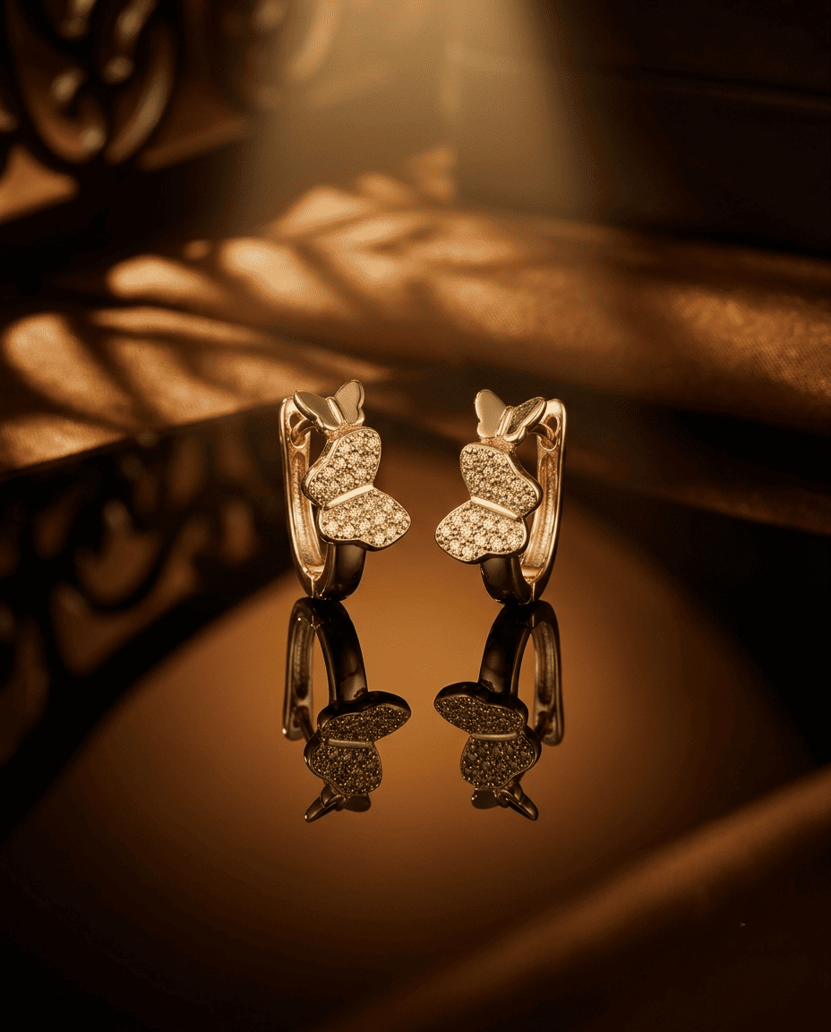 Flutter Hoop Earrings
