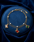 Pearl & Gem Crab Bracelet