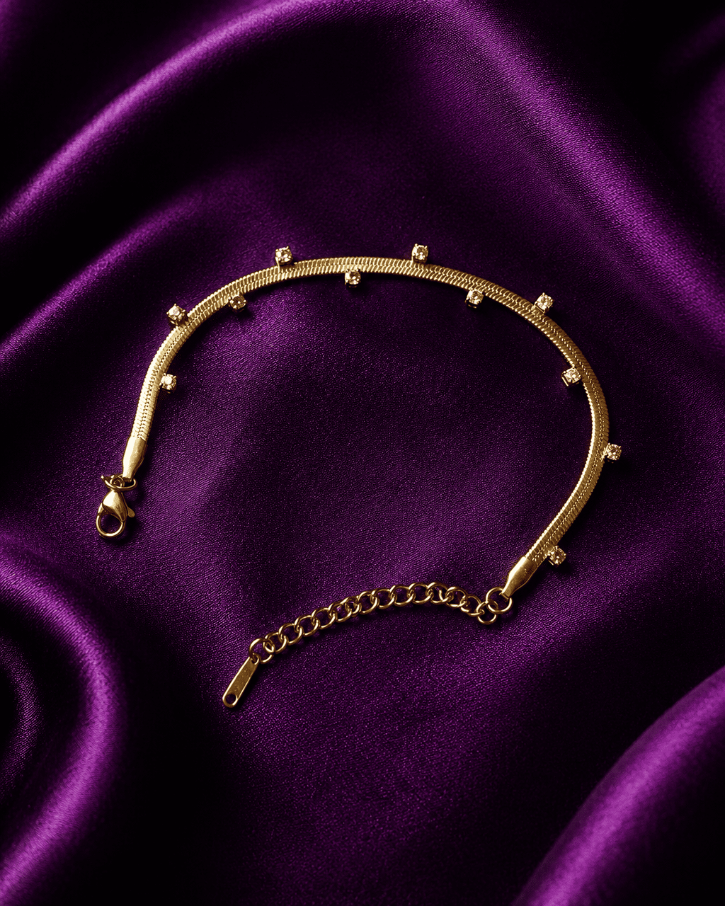 Serpent Charm Bracelet