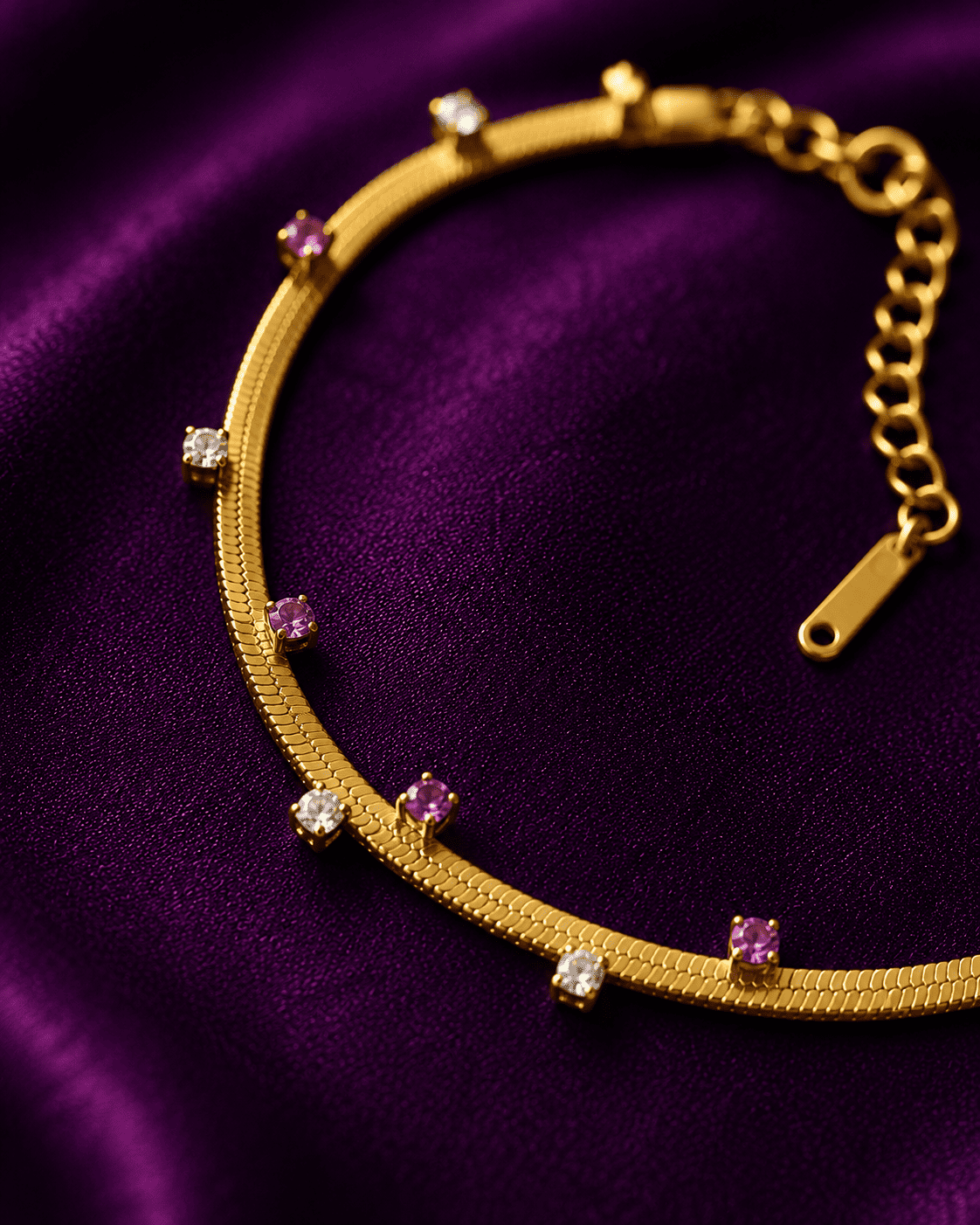 Serpent Charm Bracelet