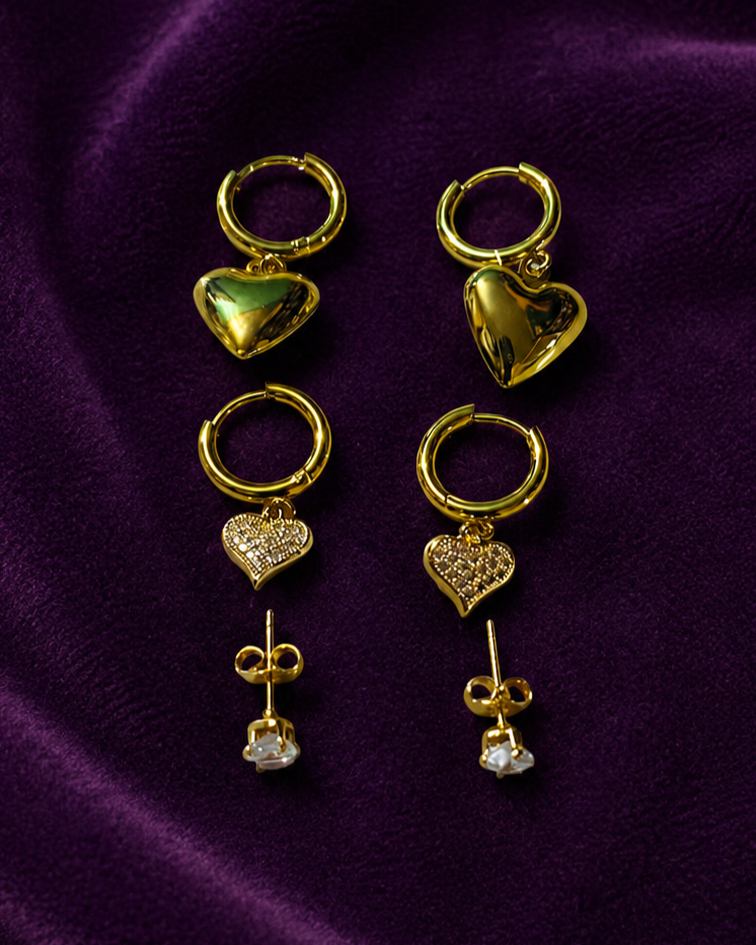 Stud Set Earrings