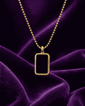 Crysteliya Black Elegance Pendant Necklace
