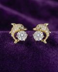 Dolphins Anti-Tarnish premium Earrings
