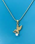 Anti Tarnish Bird Necklace