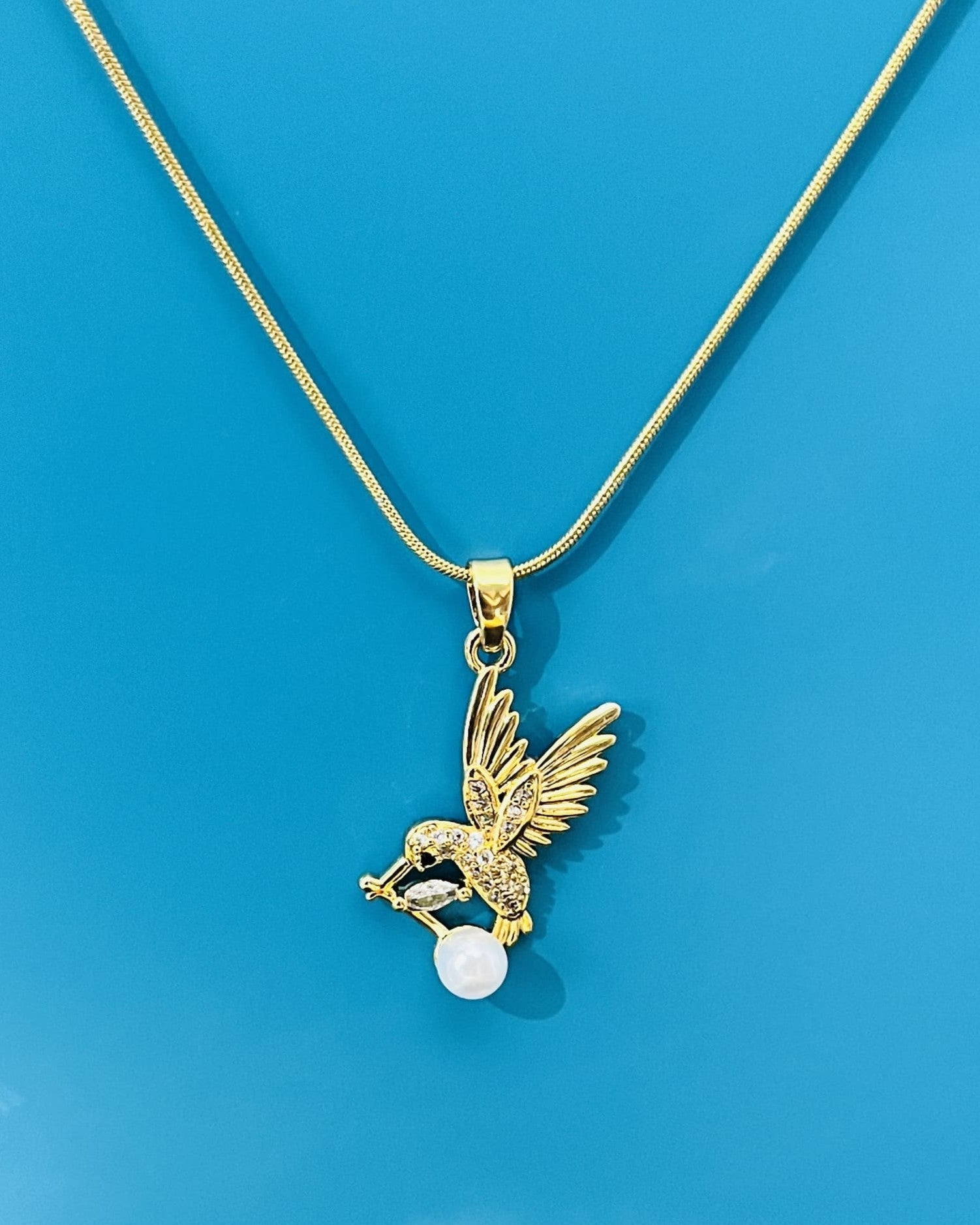 Anti Tarnish Bird Necklace