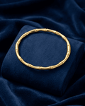 Gold Textured Bamboo Kada(2-6)