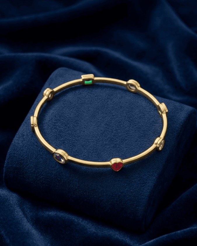 Multi-Shape Bezel Crystal Kada(2-6)