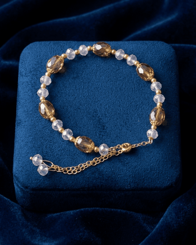The Emerald Dewdrop Bracelet