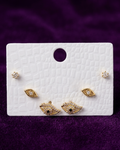 Sweetheart Mother-of-Pearl Set Earrings